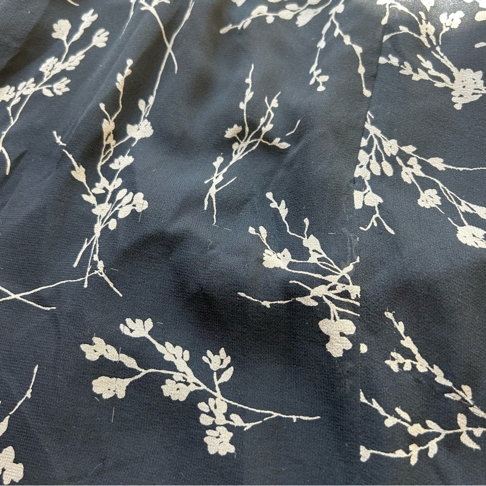 Banana Republic Floral Print Silk Skirt - Picture 9 of 14